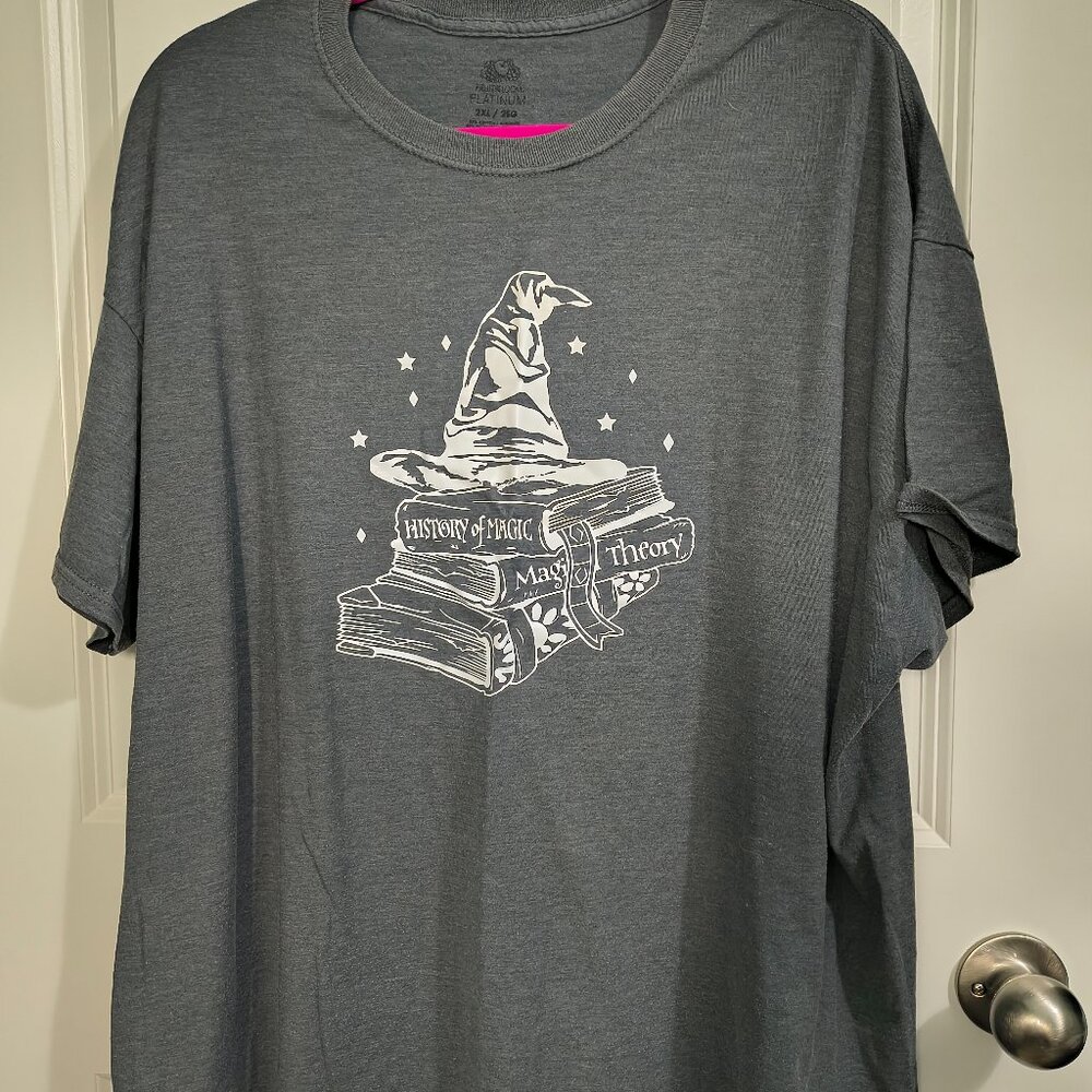 Gray Harry Potter 2XL T-Shirt (313)